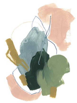 Framed Minuet I Print