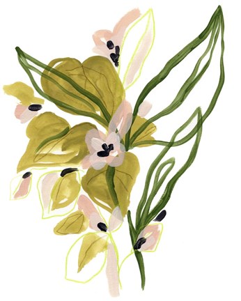 Framed Tropical Cadenza IV Print