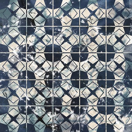 Framed Tile-Dye IX Print