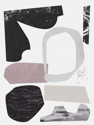 Framed Underground Shapes VI Print