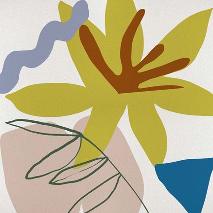 Framed Flower Petals V Print