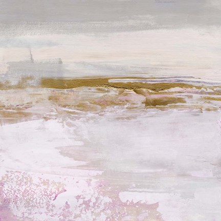 Framed Magenta Skyline I Print