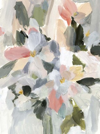 Framed Soft as Petals I Print