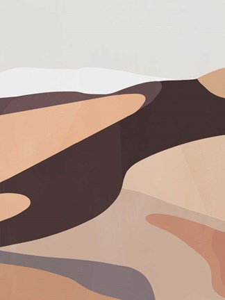 Framed Desert Dunes IV Print