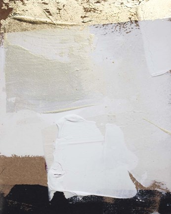 Framed Gold Divided II Print