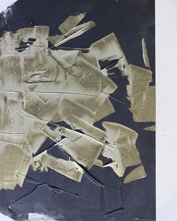 Framed Gold Divided IV Print