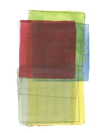 Framed Graphene I Print