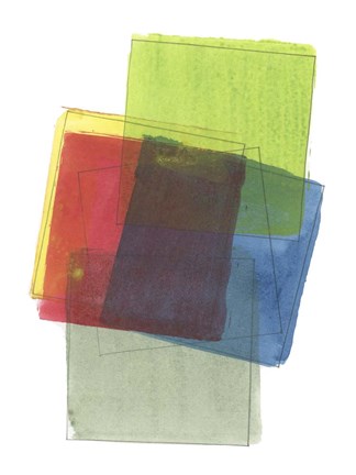 Framed Graphene III Print