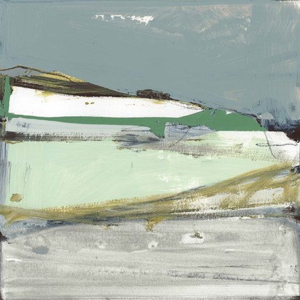 Framed Dartmoor Blues I Print