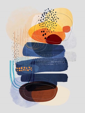 Framed Oceans Apart Print