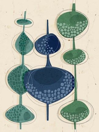 Framed Towering Trees Print