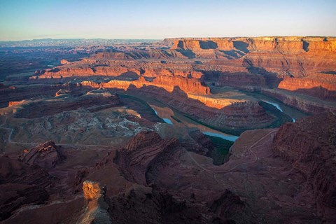 Framed Canyonlands at Sunrise Print
