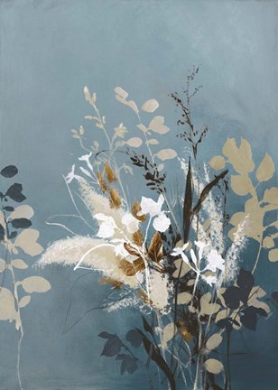 Framed Light Leaves 4 Print