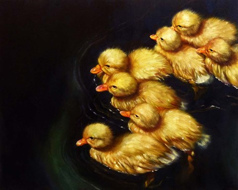 Framed Crossing Print