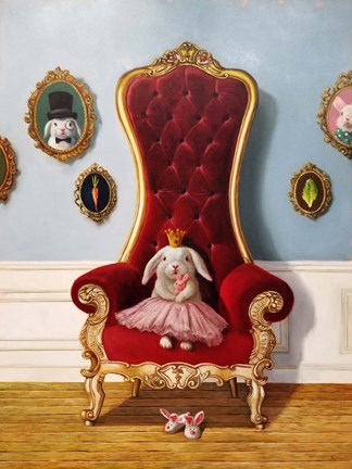 Framed Little Princess Print