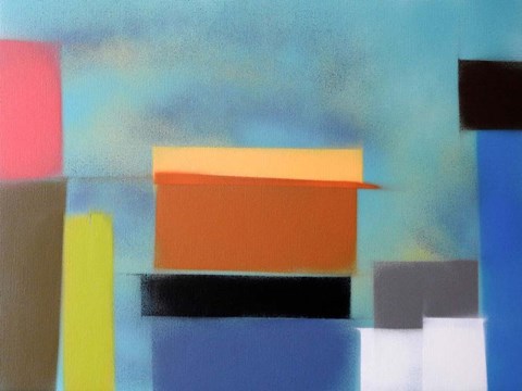 Framed Urban Hues 07 Print