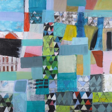 Framed Fields and Forests Print