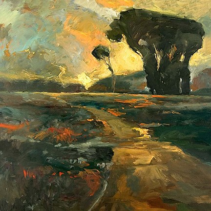 Framed Safari Road Print