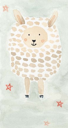 Framed Counting Sheep No. 3 Print