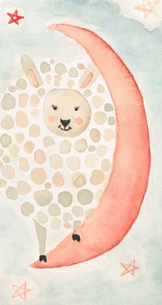 Framed Counting Sheep No. 4 Print