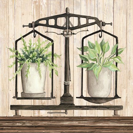 Framed Farmhouse Finds III Print