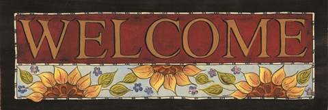 Framed Warm Welcome II Print