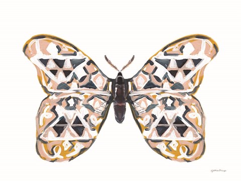 Framed Butterfly Penny Print