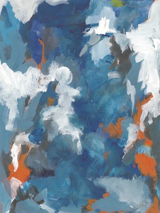 Framed Mist and Spray I Print