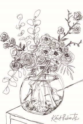 Framed From the Garden Print