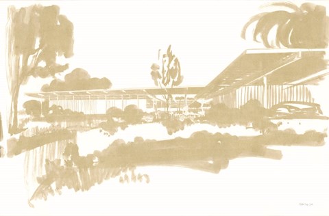 Framed Home Study Print