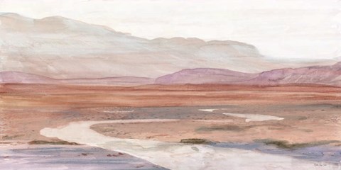 Framed Painted Valley Print