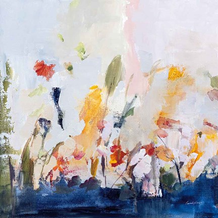 Framed Spontaneous Summer II Print