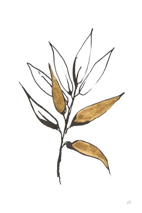 Framed Leafed VI Print