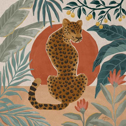 Framed Big Cat Beauty II Print