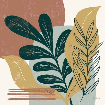 Framed Mid Century Modern III Light Print