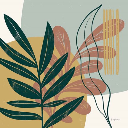 Framed Mid Century Modern I Light Print