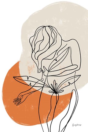 Framed Planted II Print