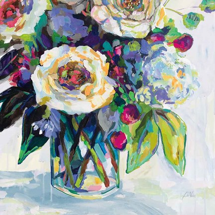 Framed Content Bright Crop Print