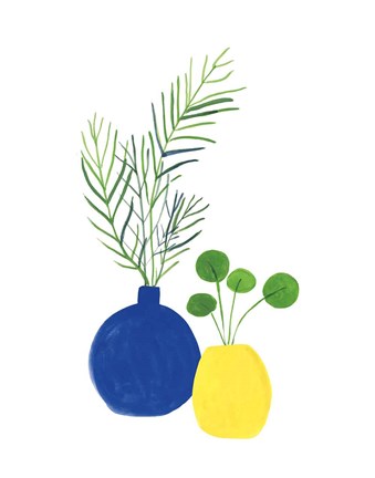 Framed Potted I Print