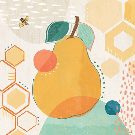 Framed Fruit Frenzy II Print