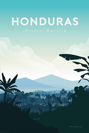 Framed Honduras Print