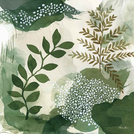 Framed Woodland Walk I Print