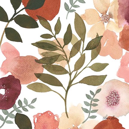 Framed Garden Dance V Print