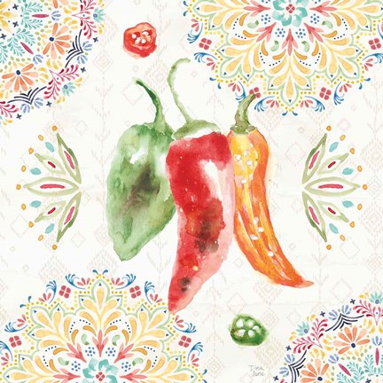 Framed Sweet and Spicy II Print