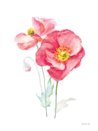 Framed Color of Spring III Print