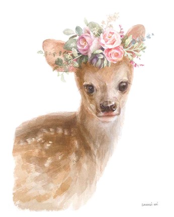 Framed Wild for Flowers I Print