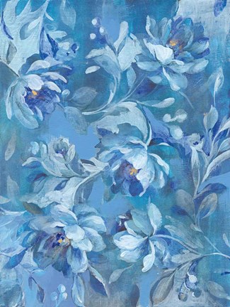 Framed Modern Brocade II Print