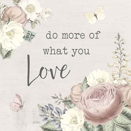 Framed Garden District III Neutral Print