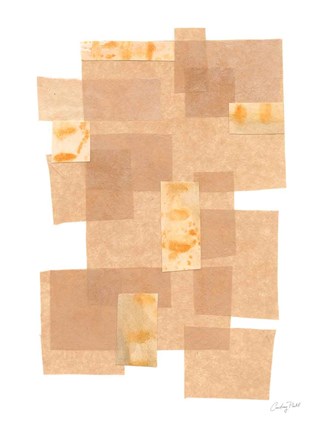 Framed Building Blocks III Print