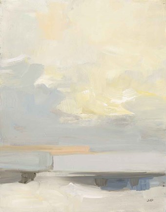 Framed Where Land Meets Sky Print